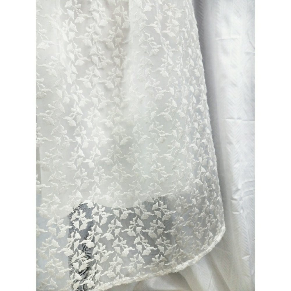 Mind Code White Multi Layered Skirt Size Small - image 3